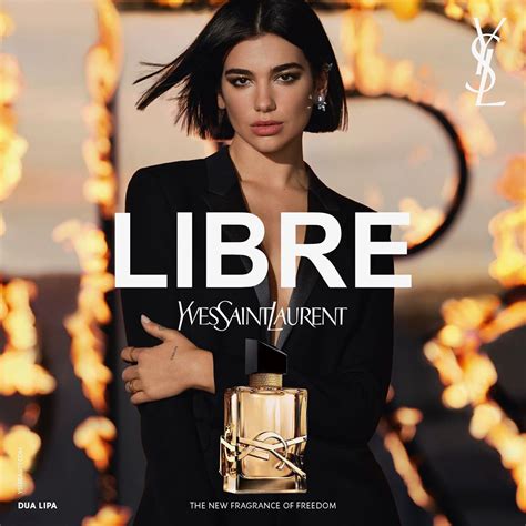 perfume yves saint laurent mujer dua lipa